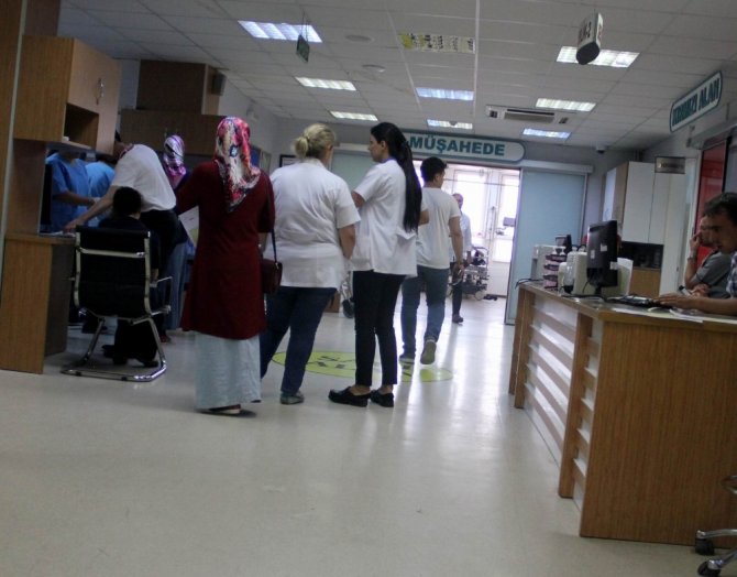 Hastanede Kadın Doktora Darp