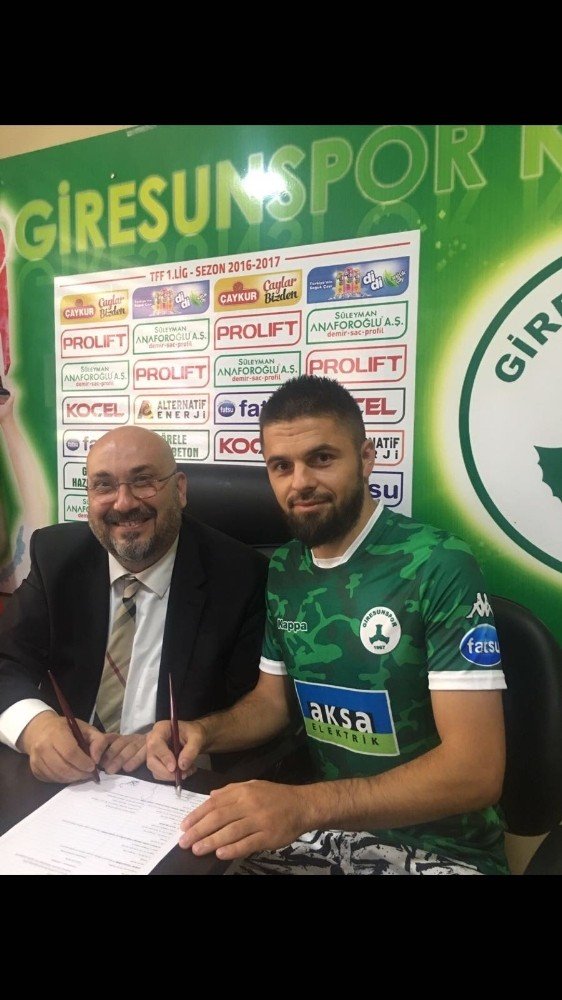 Giresunspor Fatih Atik İle 2 Yıllık Sözleşme İmzaladı
