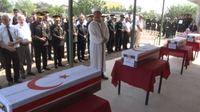 4 Şehit İçin 43 Yıl Sonra Cenaze Töreni