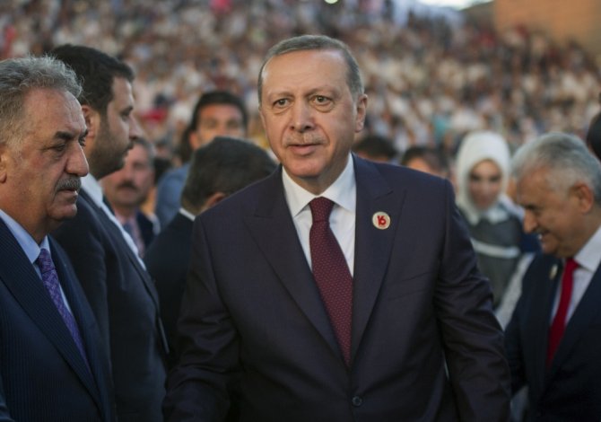 6 Bin Davetli Katılıyor: Cumhurbaşkanı Alana Geldi