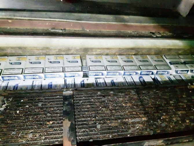 Zuladaki Kaçak Sigaralar Narkotik Köpeğinden Kaçmadı
