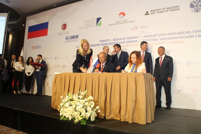Türkiye-rusya İş Forumu’nda 100 Milyar Dolarlık Hedef Vurgusu