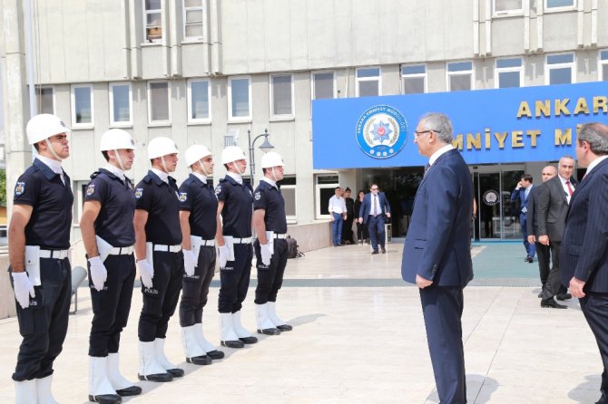 Ankara Emniyet Müdürlüğünde Devir Teslim Töreni