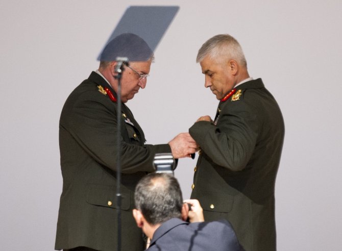 Jandarma Genel Komutanı Çetin Görevi Teslim Aldı