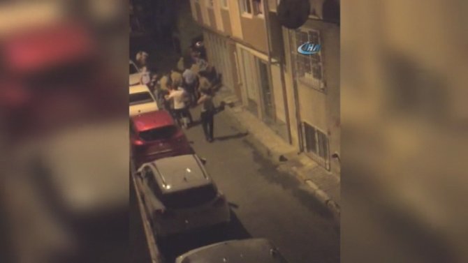 İstanbul’da Olay Çıkaran Şahısla Polis Arasında Arbede