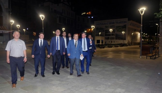 Ak Parti Genel Başkan Yardımcısı Erol Kaya, Trabzon’daki Yatırımları İnceledi