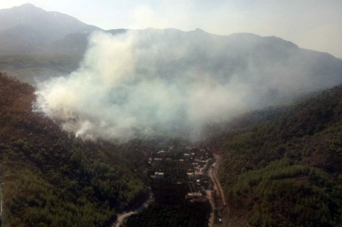 Antalya’da Orman Yangını