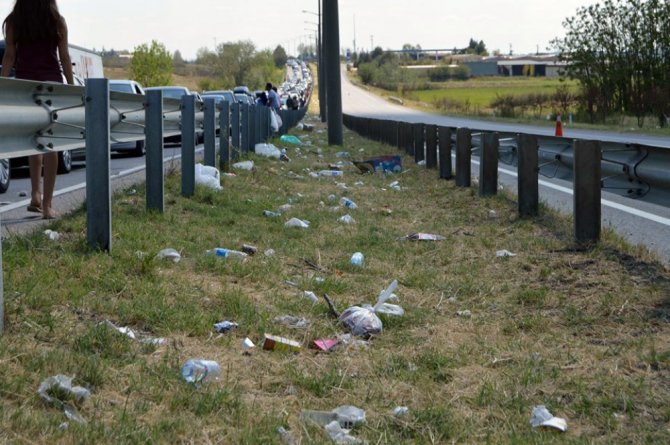 Kapıkule’de Tepki Çeken Görüntü