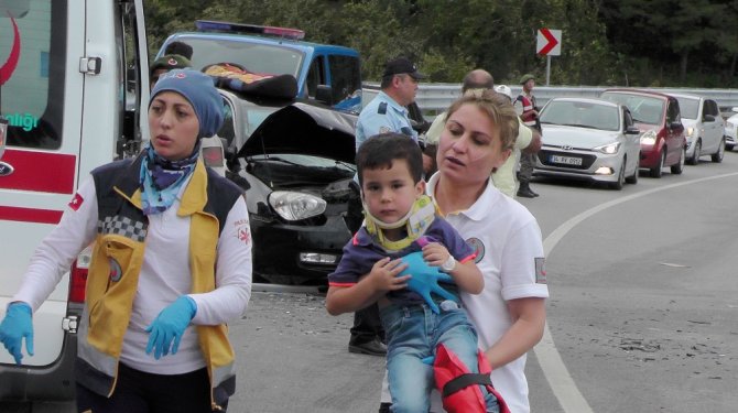 Amasra’da Feci Kaza: 6 Yaralı