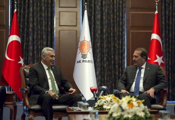 Mhp Ve Hüda-par’dan Ak Parti’ye Ziyaret