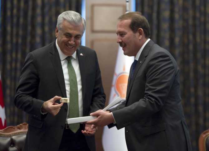 Mhp Ve Hüda-par’dan Ak Parti’ye Ziyaret