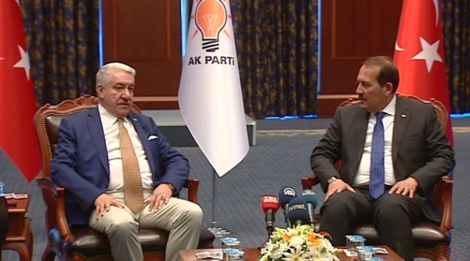 Ak Parti’de Partiler Arası Bayramlaşma Sona Erdi