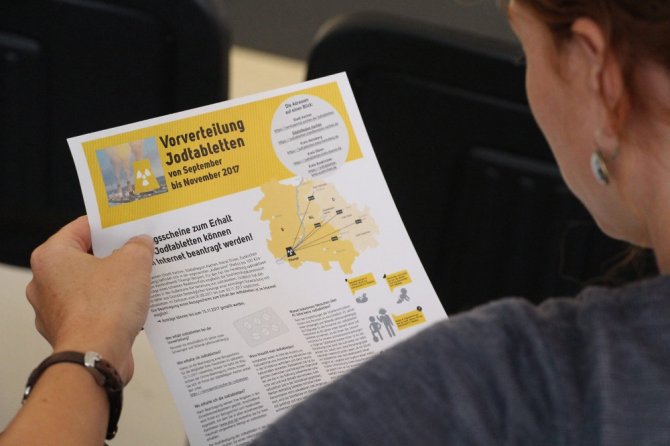 Almanya’da Halka İyot Hapları Dağıtılıyor
