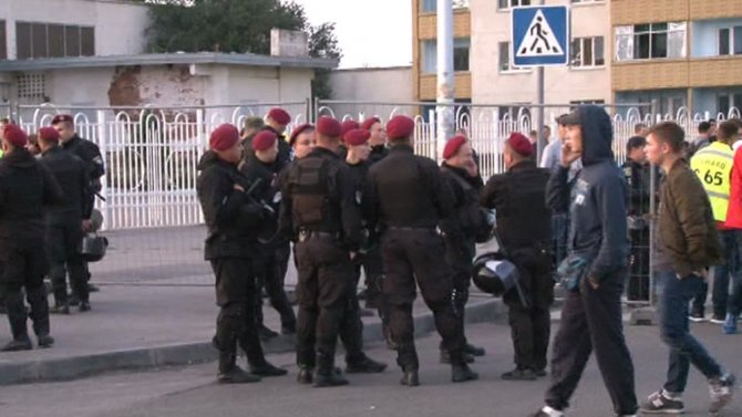 Ukrayna-türkiye Maçı Öncesi Güvenlik Önlemleri Dikkat Çekti