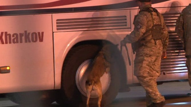 Milli Takım Otobüsünde Bomba Araması