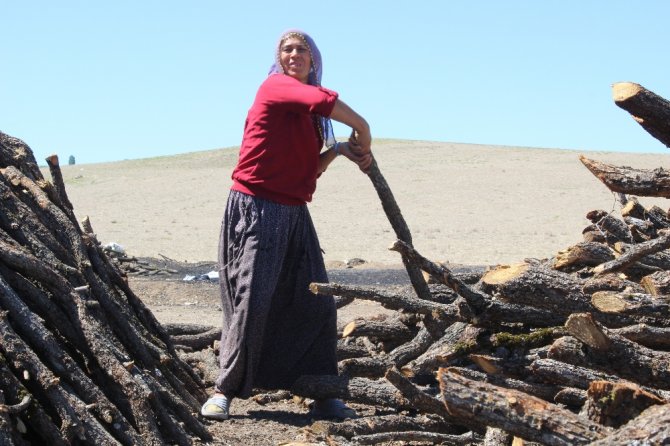 Herkes Bayram Yaparken Onlar Mangal Kömürü İçin Ter Döküyor