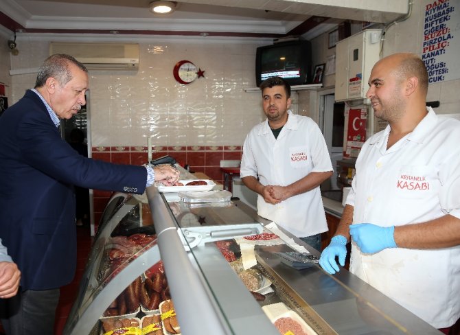 Cumhurbaşkanı Erdoğan’dan Köy Ziyareti