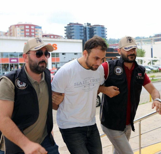 Maçka İlçe Jandarma Komutanı Adliyeye Sevk Edildi