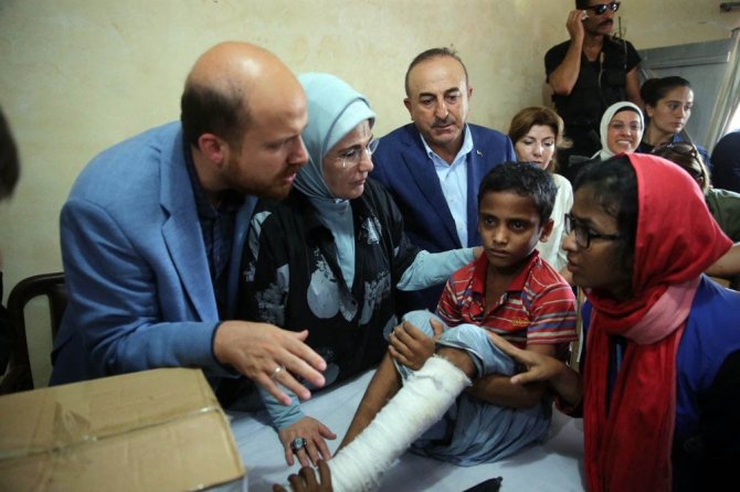 Emine Erdoğan’la Böyle Kucaklaştılar