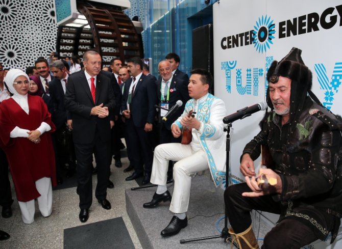 Erdoğan Expo 2017 Fuar Alanını Ziyaret Etti
