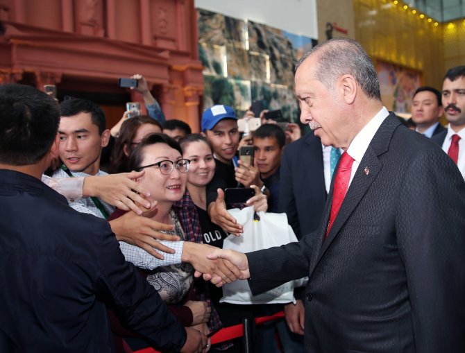 Erdoğan Expo 2017 Fuar Alanını Ziyaret Etti