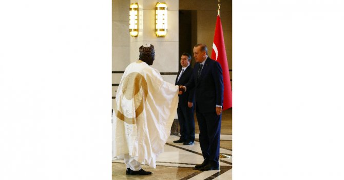 Nijerya Büyükelçisi Güven Mektubunu Sundu