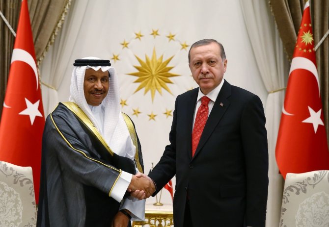 Erdoğan, Kuveyt Başbakanı’nı Kabul Etti