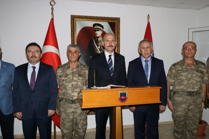 İçişleri Bakanı ’Güvenlik Zirvesi’ İçin Hatay’da
