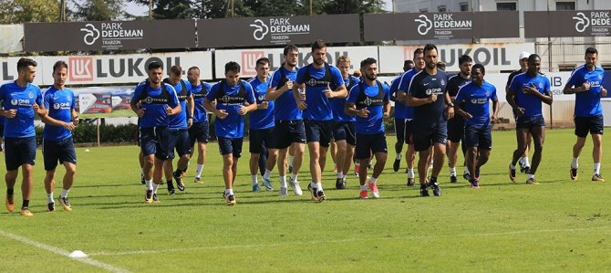 Trabzonspor, Rejenerasyon Ve Taktik Çalışması Yaptı