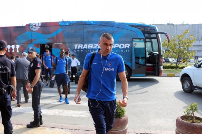 Trabzonspor, İstanbul’a Gitti