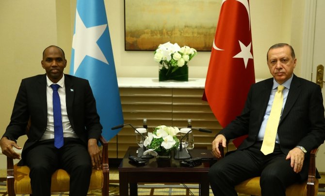 Erdoğan, Somali Başbakanı Kayre İle Görüştü