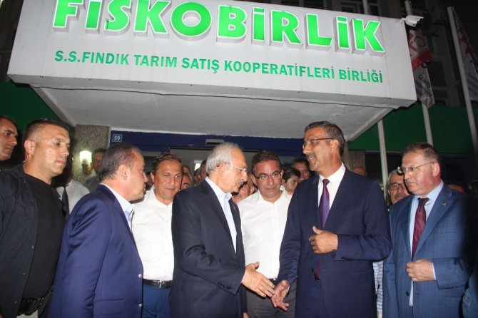 Chp Genel Başkanı Kılıçdaroğlu, Fiskobirlik’i Ziyaret Etti