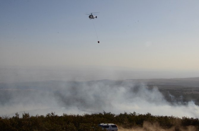 Eskişehir’deki Orman Yangınına Müdahale Sürüyor