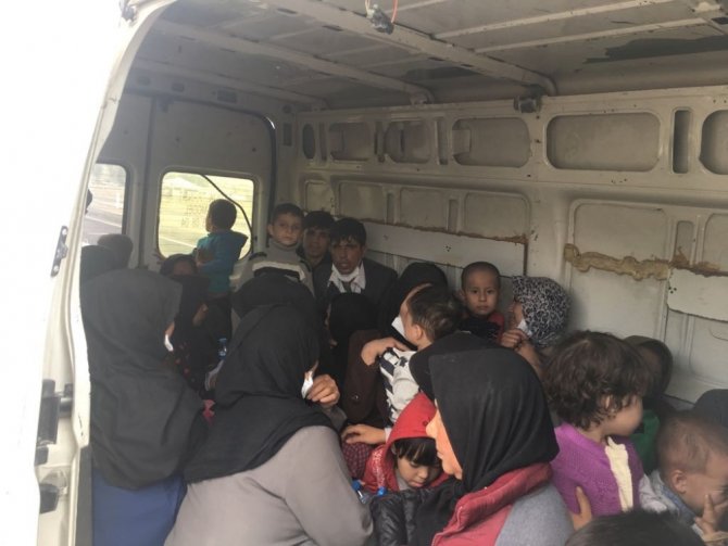 Ağrı’da 62 Afgan Göçmen Yakalandı