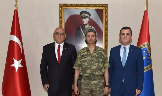 Başkan Kara’dan İl Jandarma Komutanı Albay Halil Şen’e Ziyaret