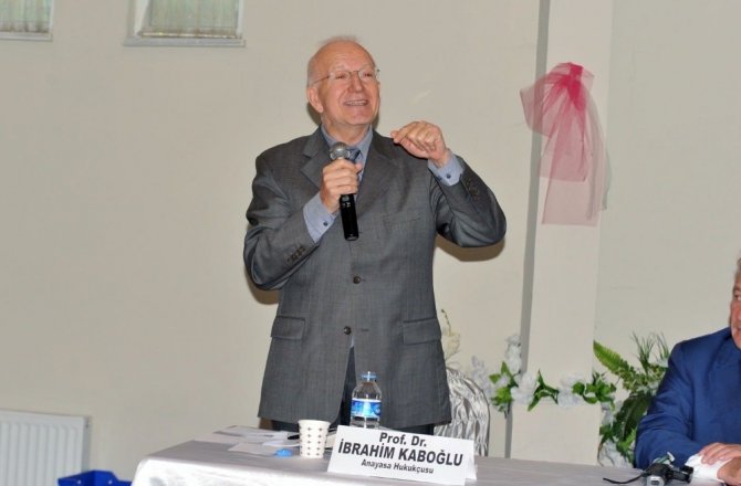 Tonya’da “Hukuk Sistemi Ve Ceza Adaleti” Konulu Panel