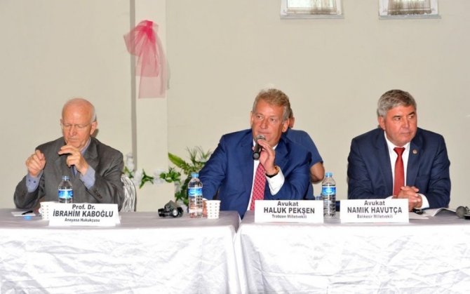 Tonya’da “Hukuk Sistemi Ve Ceza Adaleti” Konulu Panel