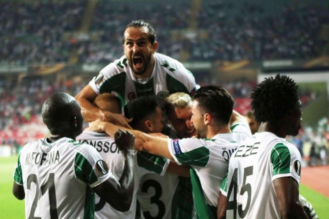 Atiker Konyaspor’dan Avrupa Ligi’nde İlk Galibiyet