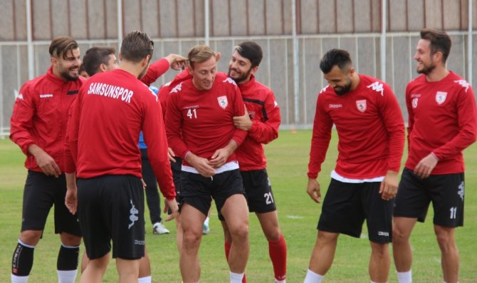 Samsunspor’da Futbolcular Umutlu
