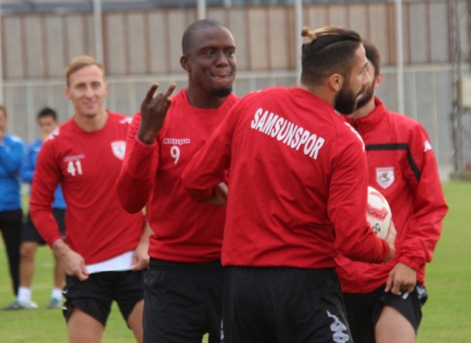 Samsunspor’da Futbolcular Umutlu