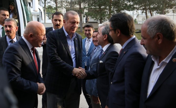 Cumhurbaşkanı Erdoğan’dan Belediyeye Ziyaret