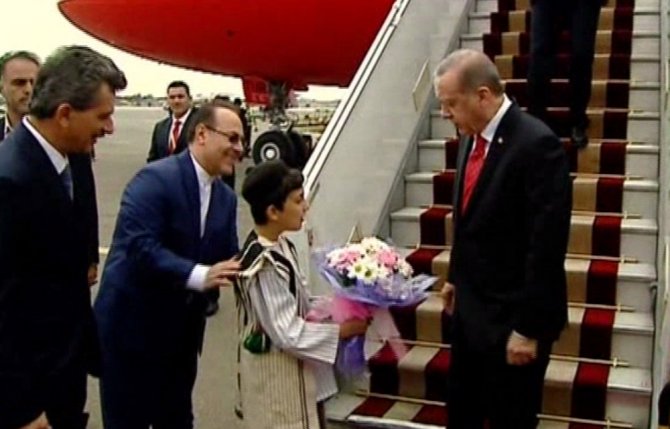 Cumhurbaşkanı Erdoğan İran’da