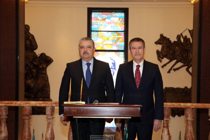 Bakan Canikli Özbek Mevkidaşıyla Görüştü