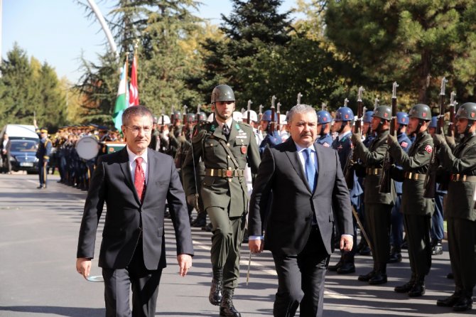 Bakan Canikli Özbek Mevkidaşıyla Görüştü