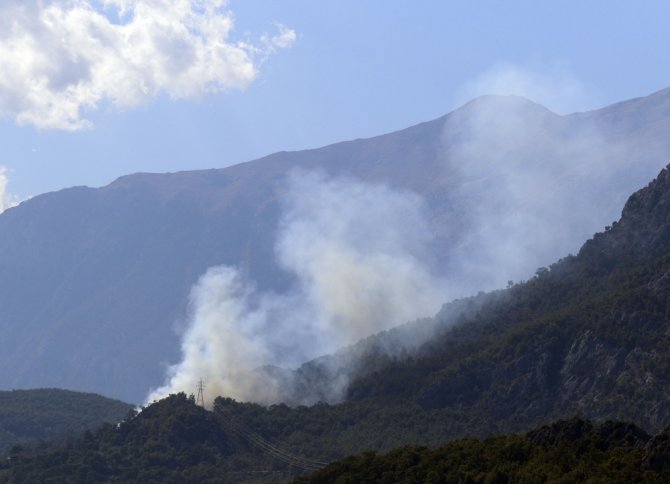 Antalya’da Orman Yangını
