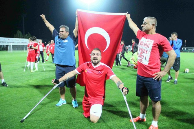 Ampute Milli Takımı Yarı Finalde