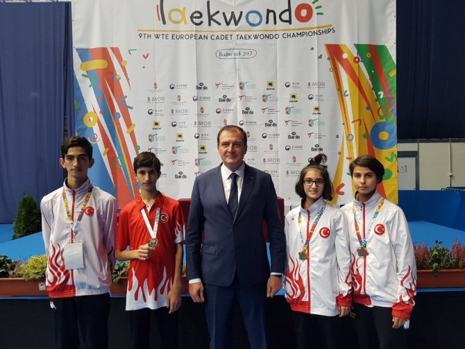 Milli Taekwondocular Macaristan’dan 4 Madalya İle Döndü