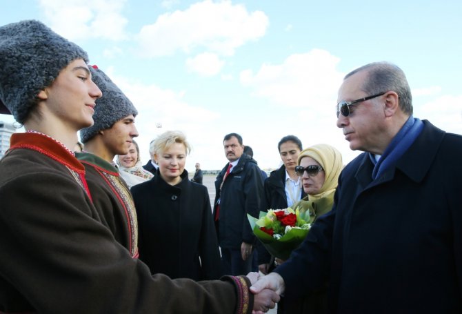 Cumhurbaşkanı Erdoğan Ukrayna’da