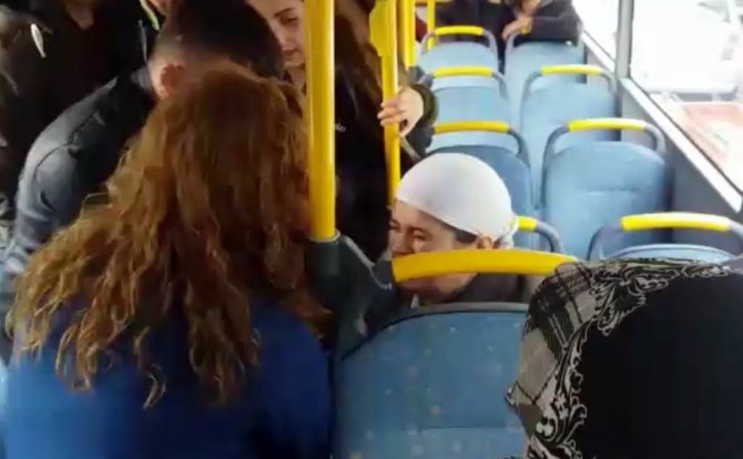 Fenalaştığı Halk Otobüsüyle Hastaneye Götürüldü