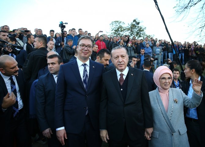 Cumhurbaşkanı Erdoğan’a Sevgi Seli